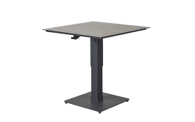 Lifttisch Bondino, anthrazit/grau