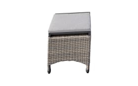 Gartenhocker Hades, braungrau meliert