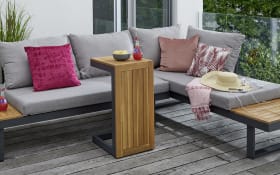 Garten-Lounge-Set Arana, grau/anthrazit, 3-teilig