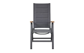 Klappsessel Unicamo, anthrazit/Teakholz