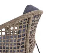 Gartenstuhl Rovigo, grau