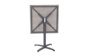 Gartentisch Diwo, anthrazit, inkl. Klappfunktion