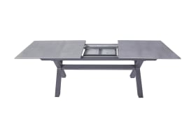 Ausziehtisch Vancouver, anthrazit/Beton-Nachbildung