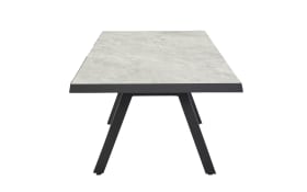 Ausziehtisch Bari, anthrazit/grau, 260 cm, inkl. Synchronauszug