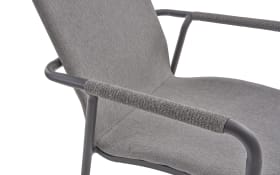 Stapelstuhl Repton, anthrazit/hellgrau