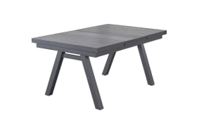 Ausziehtisch Keramo, anthrazit, inkl. Ausziehfunktion