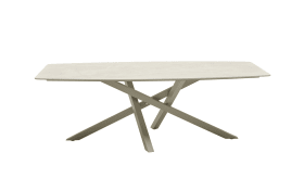 Gartentisch Como, taupe/beige