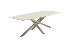 Gartentisch Como, taupe/beige