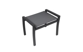 Hocker Avena, anthrazit/silber