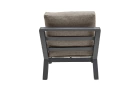 Sessel Avena, anthrazit/braun