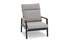 Gartensessel Latea, taupe/anthrazit, inkl. Verstellfunktion