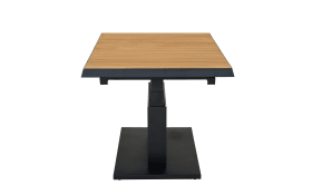 Gartentisch Latea, anthrazit/Teakholz, inkl. Funktionen