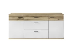 Sideboard QUINCY, grau/Eiche-Nachbildung