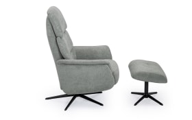 TV-Sessel Nexa 8400, grün, inkl. Hocker