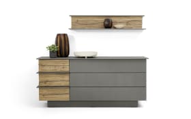 Sideboard Jana, graphit, inkl. Softclose Funktion