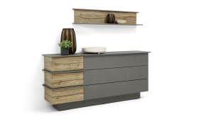 Sideboard Jana, graphit, inkl. Softclose Funktion