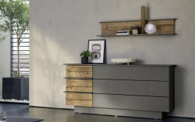 Sideboard Jana, graphit, inkl. Softclose Funktion