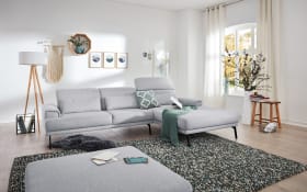 Wohnlandschaft MR 4580, light blue, inkl. Funktionen