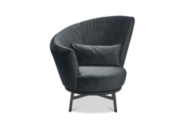 Sessel MR Kleo, schwarz, inkl. 360° Drehfunktion