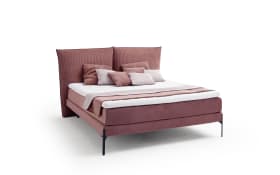 Boxspringbett Vita, altrosa, 180 x 200 cm