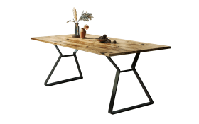Esstisch T4010, Barock Eiche massiv