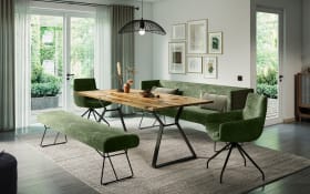 Esstisch T4010, Barock Eiche massiv
