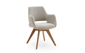 Schalensessel Tario, beige, inkl. 180° Drehfunktion