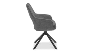 Armlehnstuhl Winston, anthrazit