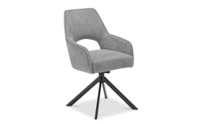 Armlehnstuhl Winston, silver