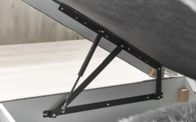 Boxspringbett Fairfield, hellblau, 140 x 200 cm
