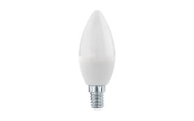 LED-Leuchtmittel Kerze 5,5 W/E14/470 lm, opal