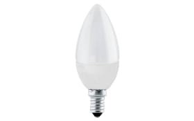 LED-Leuchtmittel Kerze 4,9 W/E14/470 lm, opal