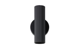 Wandleuchte Portillo, schwarz