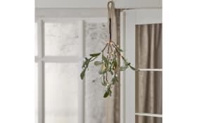 Mistelzweig mit Beleuchtung, hellgrün, 35 cm