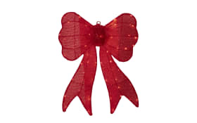 Schleife mit Beleuchtung Acro, rot 