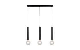 Pendelleuchte Barrell, schwarz, 3-flammig, 55 cm