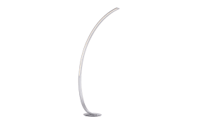 LED-Standleuchte Q-Vito CCT, stahlfarbig, 172 cm
