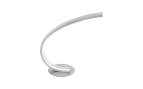 LED-Tischleuchte Q-Vito CCT in stahlfarbig, 42 cm