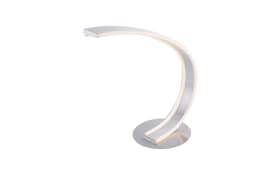 LED-Tischleuchte Q-Vito CCT in stahlfarbig, 42 cm