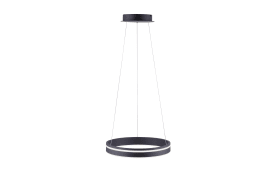 LED-Pendelleuchte Q-Vito, anthrazit, 40 cm