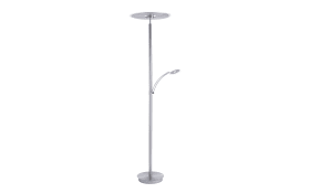 LED-Standleuchte Artur, nickel matt, 200 cm