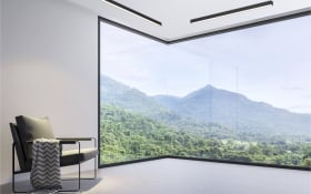 LED-Deckenleuchte Pure-Lines, anthrazit, 110 cm