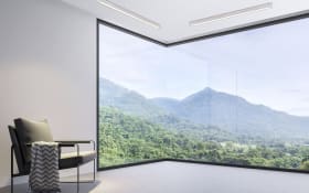 LED-Deckenleuchte Pure-Lines, aluminium, 110 cm