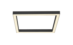 LED-Deckenleuchte Pure-Lines, anthrazit, 55 cm
