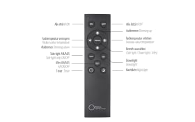 LED-Deckenleuchte Pure-Lines, holzfarbig, 120 cm