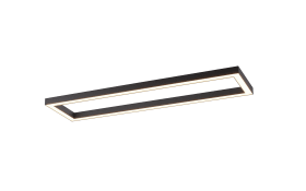 LED-Deckenleuchte Pure-Lines, anthrazit, 110 cm