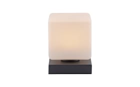 LED-Tischleuchte Dadoa, anthrazit/weiß, 16 cm