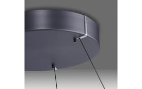 LED-Pendelleuchte Pure E-Clipse, grau, inkl. CCT und Fernbedienung