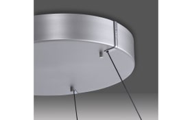 LED-Pendelleuchte Pure E-Clipse, aluminiumfarbig, inkl. CCT und Fernbedienung