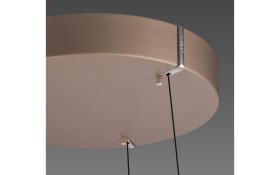 LED-Pendelleuchte Pure E-Clipse, brozne, inkl. CCT und Fernbedienung